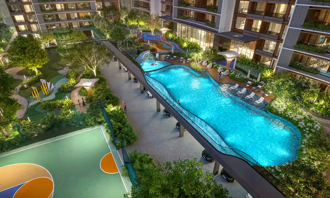 Prestige Outdoor Amenities - Artist's Impression